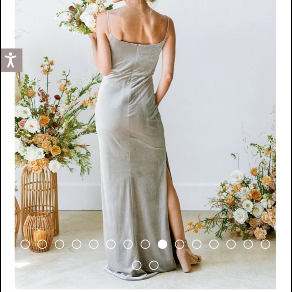 Revelry Skye Velvet Dress, Dusty Rose, style number 62009-P